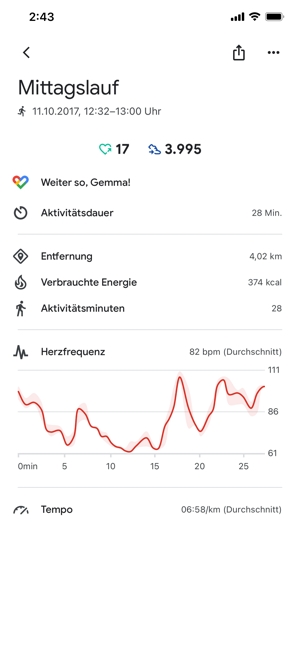 ‎Google Fit: Activity Tracker Screenshot