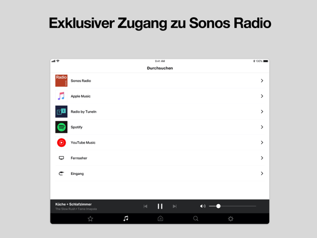 Sonos S1 controller screenshot