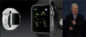 Apple Watch drawings