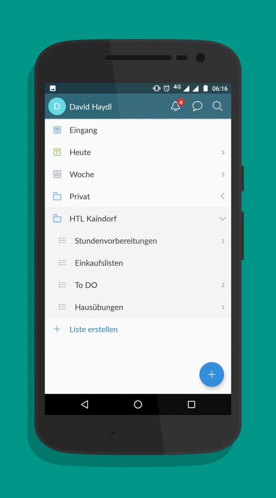 mailbird wunderlist