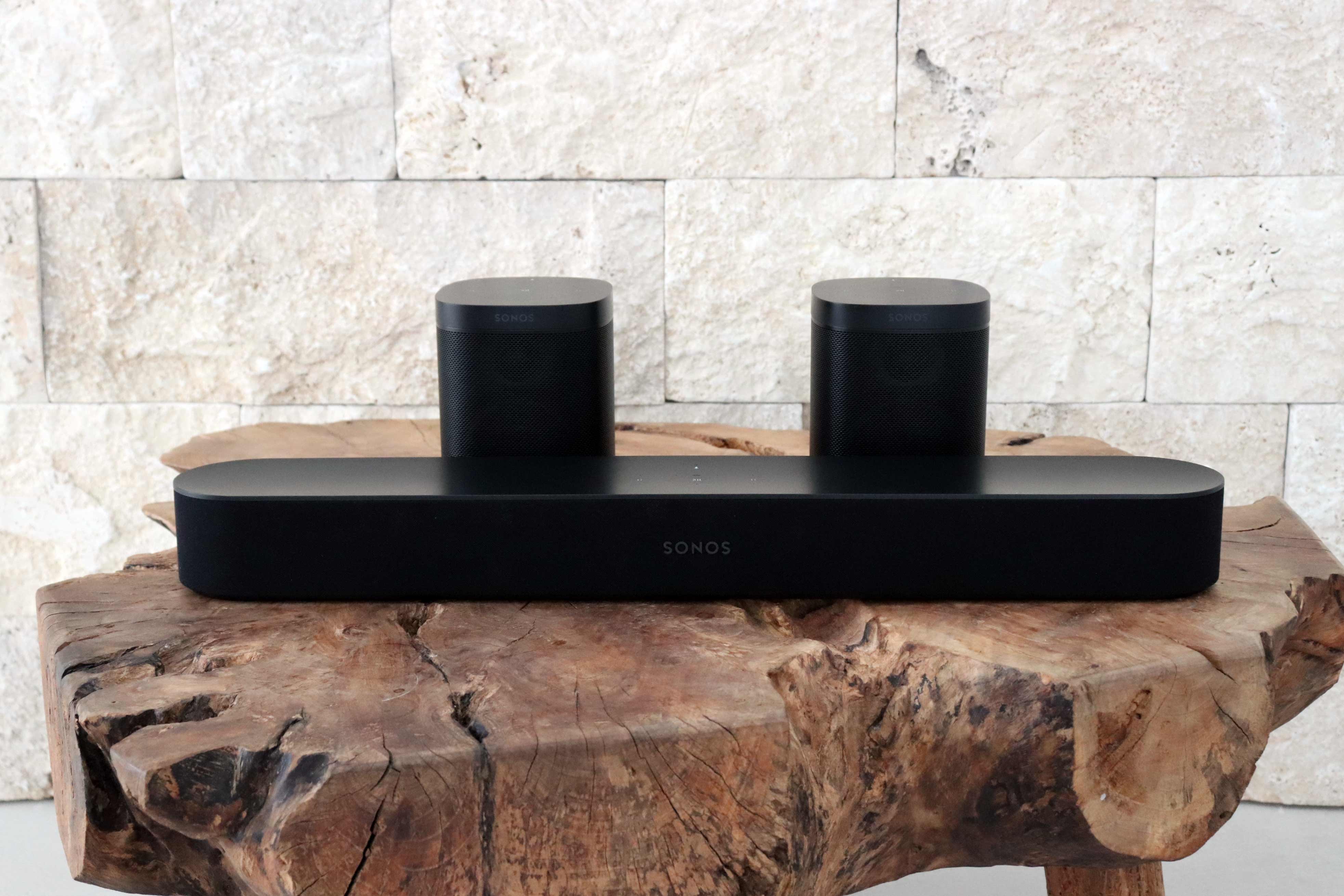 mestre hende højttaler Sonos 5.0 home cinema set (2x Sonos One + Sonos Beam) review: The simple  surround system for your own four walls?