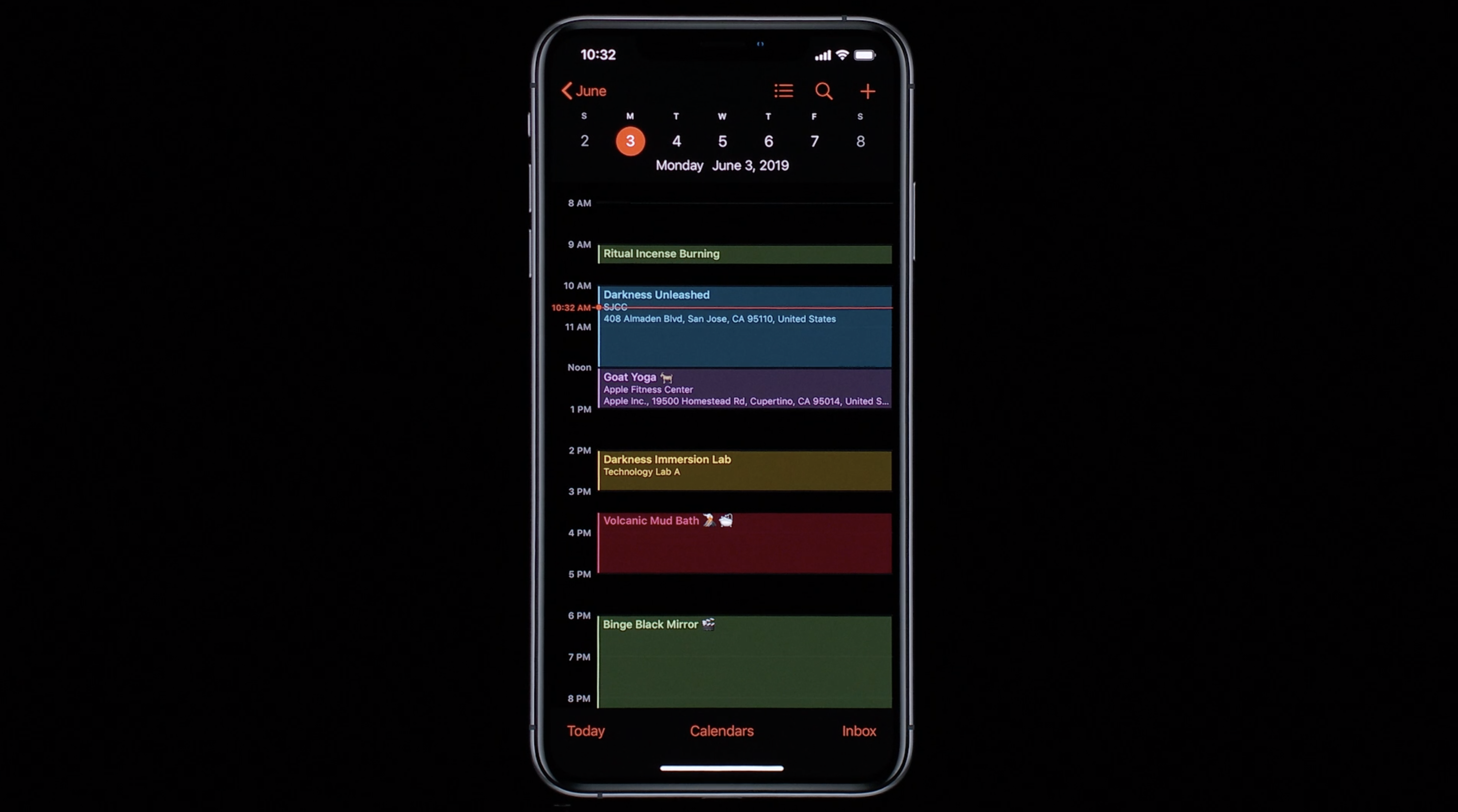 iOS 13 dark mode