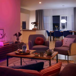 Philips Hue living room