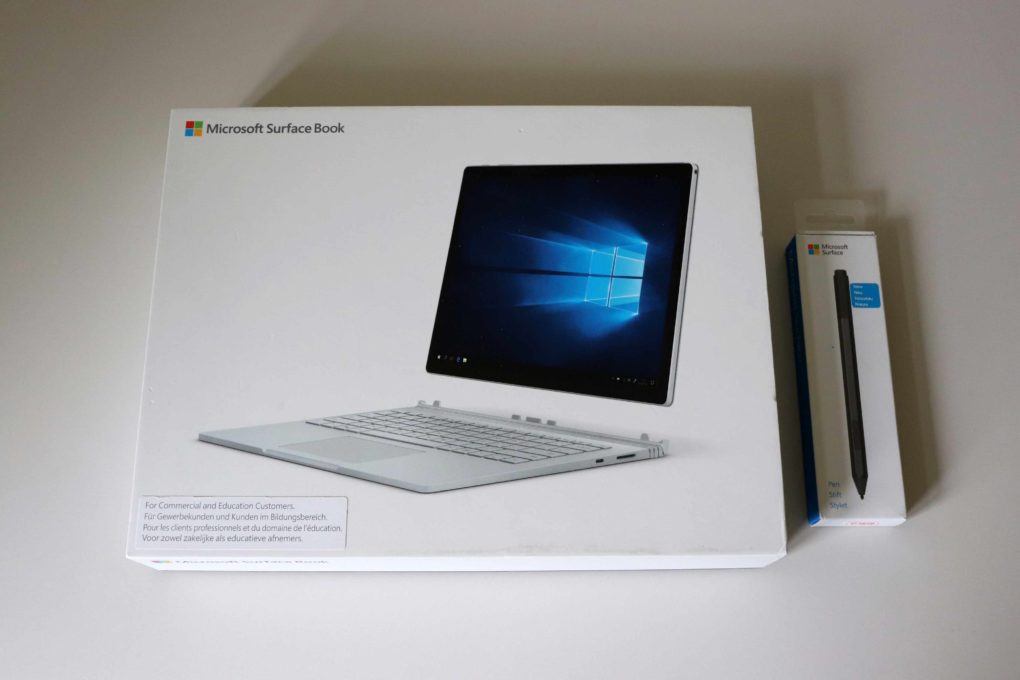 Surface Book 2 Test Unboxing
