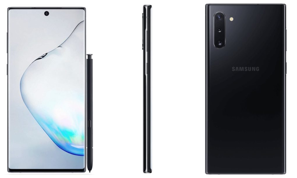 Samsung Galaxy Note 10 Leak Black