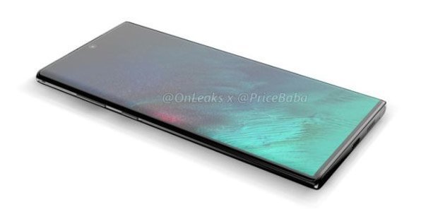 Samsung Galaxy Note 10 Leak Front