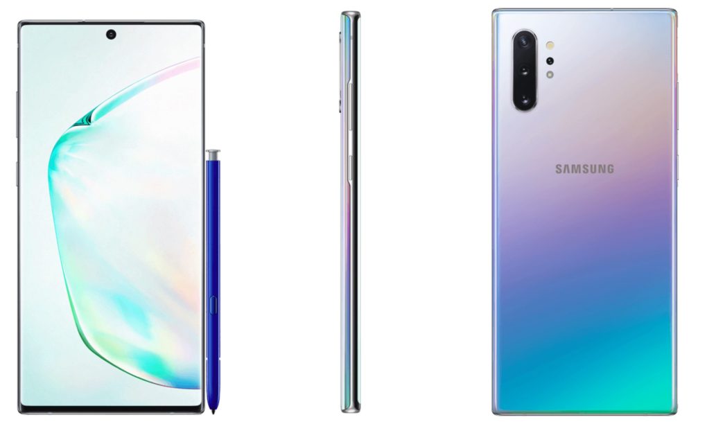 Samsung Galaxy Note 10 Plus Leak Silver