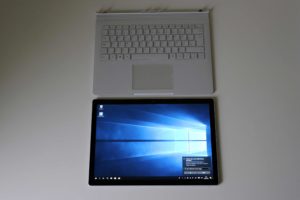 Surface Book 2 test tablet mode
