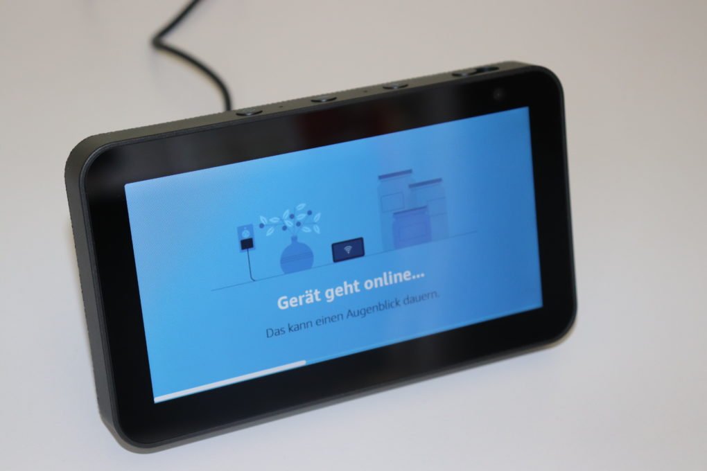 Amazon Echo Show 5 Test Einrichtung