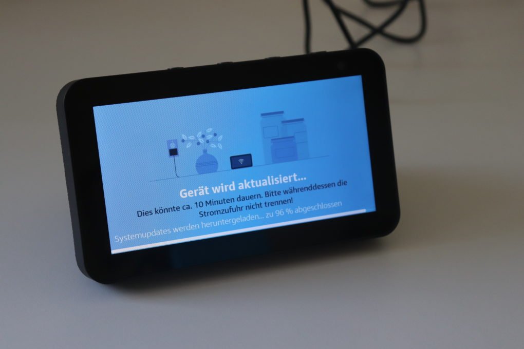 Amazon Echo Show 5 Test Einrichtung