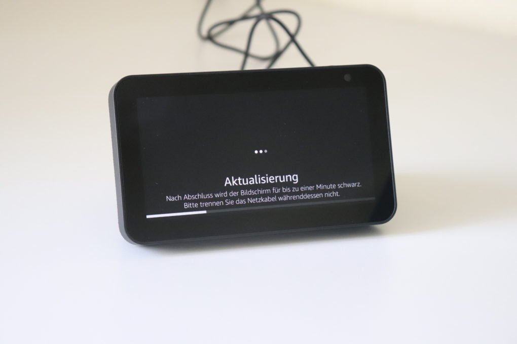 Amazon Echo Show 5 Test Einrichtung