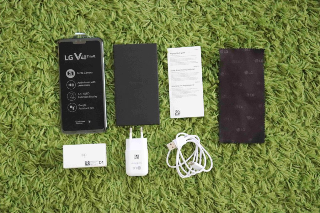 LG V40 ThinQ unboxing