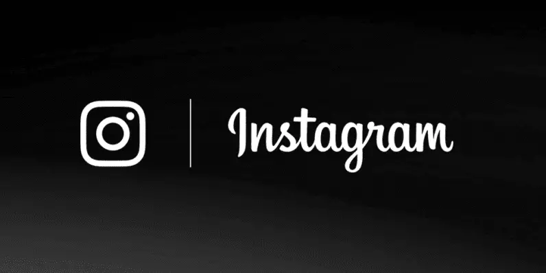 Instagram dark logo