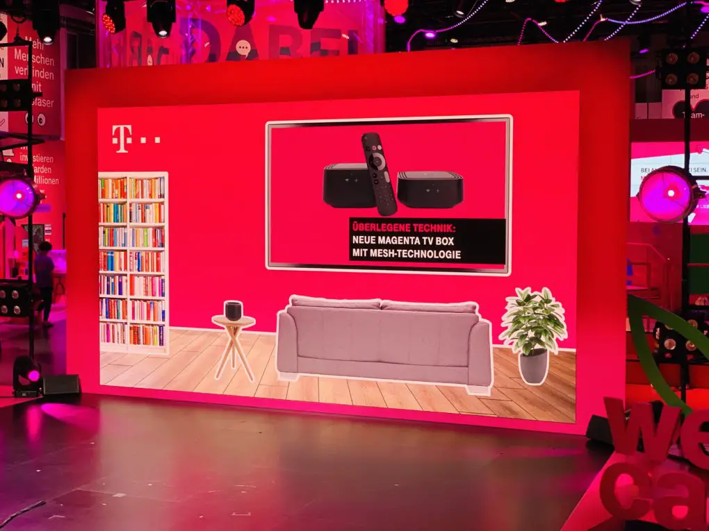 Magenta TV Box der Deutschen Telekom auf der IFA vorgestellt