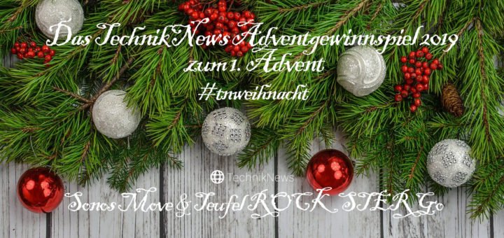 TechnikNews Adventgewinnspiel 2019 #01