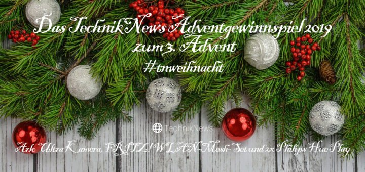 TechnikNews Adventgewinnspiel 2019 #03