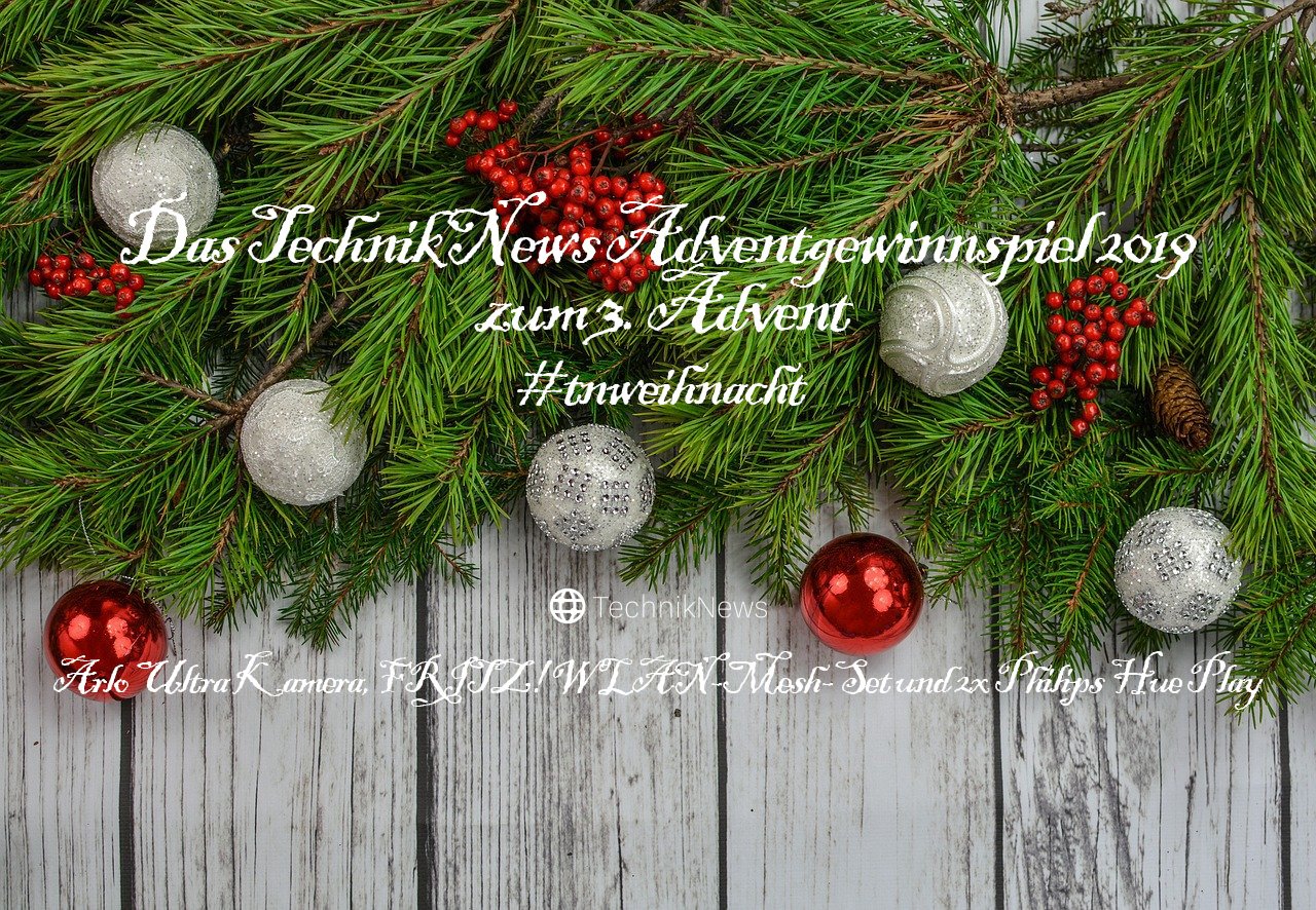 TechnikNews Adventgewinnspiel 2019 #03