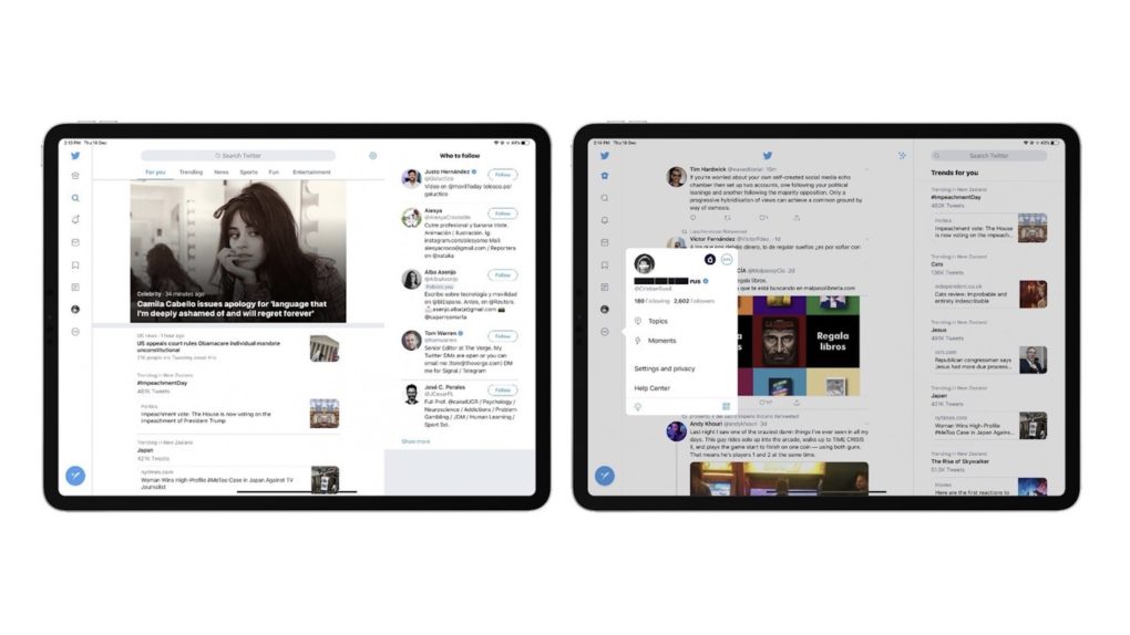 Twitter for iPad