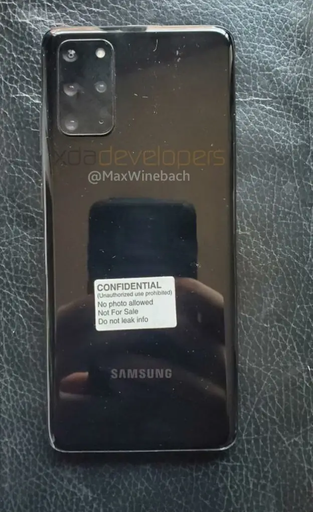 Samsung Galaxy S20+ 5G Rückseite