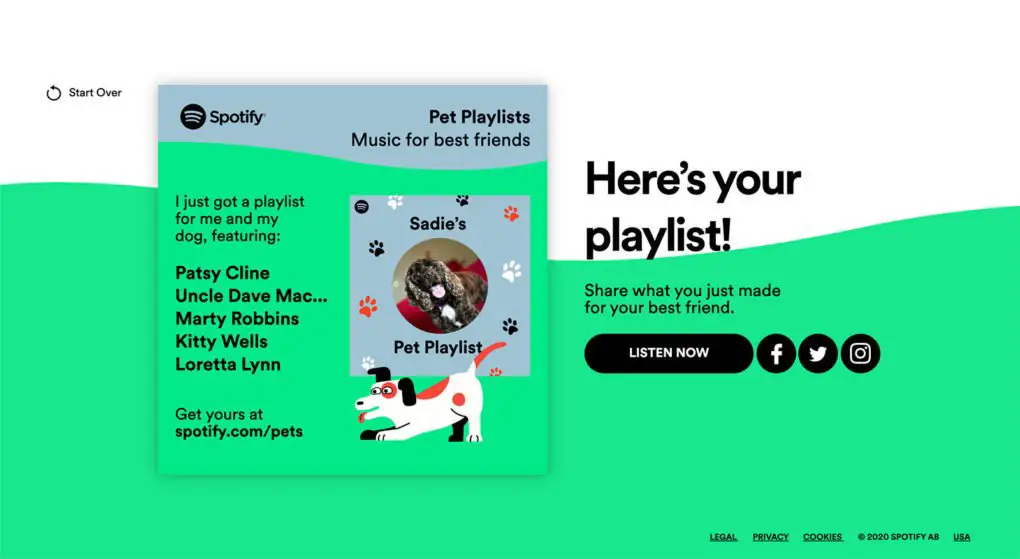 Spotify Pets
