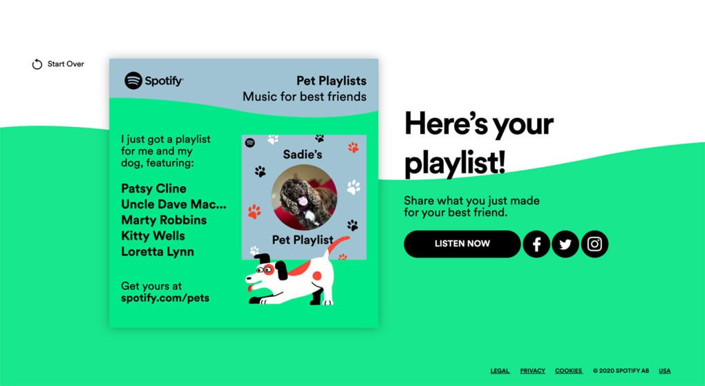 Spotify Pets