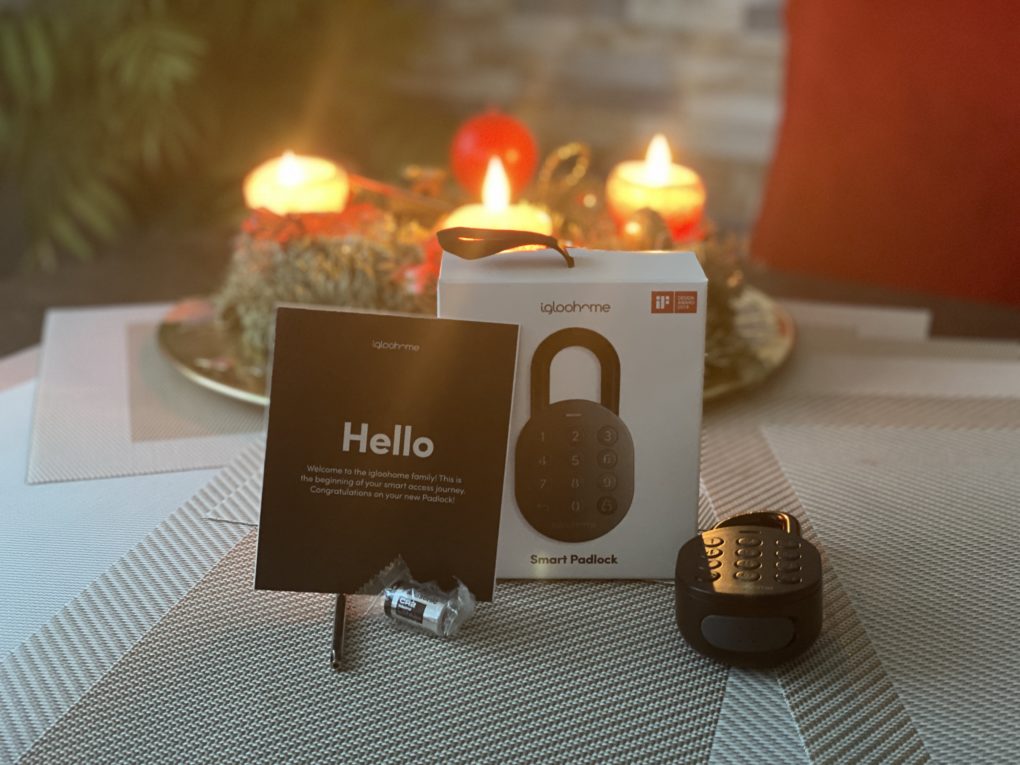 Igloohome Smart Padlock Lieferumfang