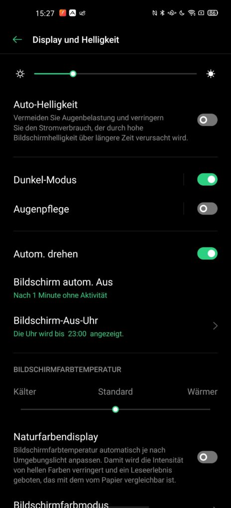 Oppo find x2 Pro display and brightness