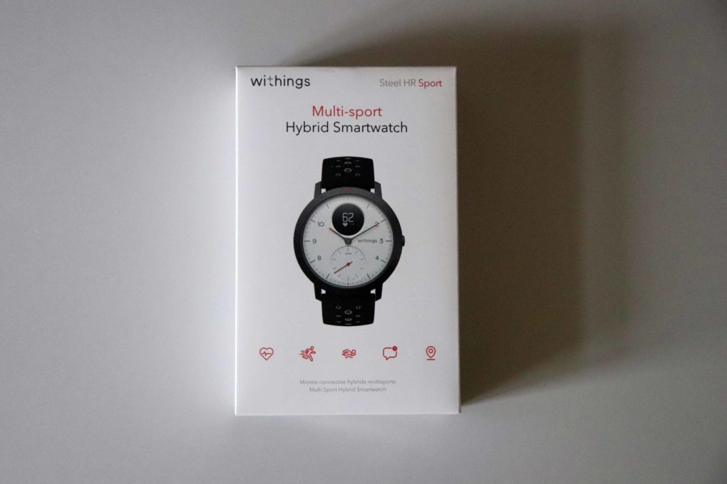 Withings Steel HR Sport unboxing