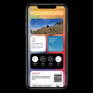 Apple iOS 14 homescreen widgets