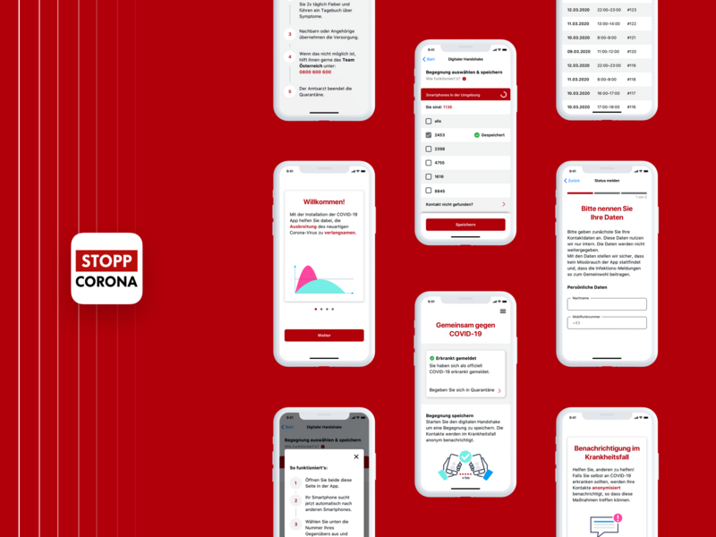 Stopp Corona App Österreich