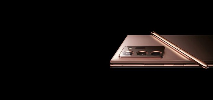 Samsung Galaxy Note 20 Ultra Liegend