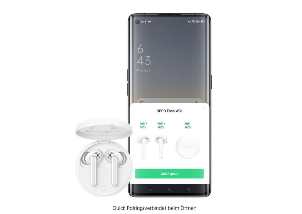 Oppo Enco W31 connection