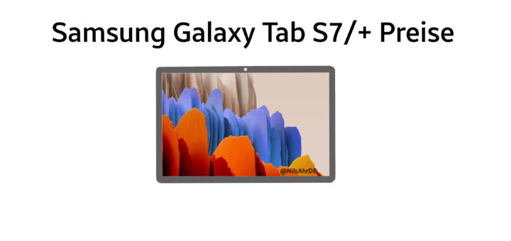 Samsung Galaxy Tab S7 Preise