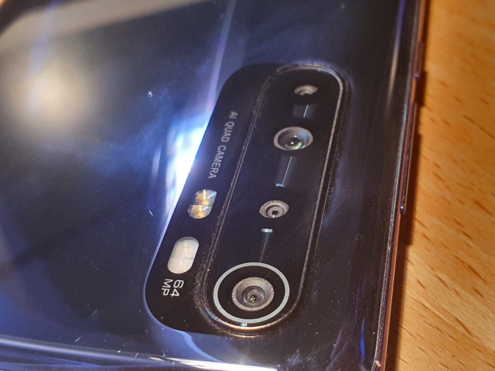 Xiaomi Mi Note 10 Lite cameras