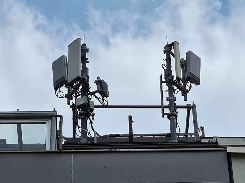 Drei 5G-Netz Test in Linz Sendemast