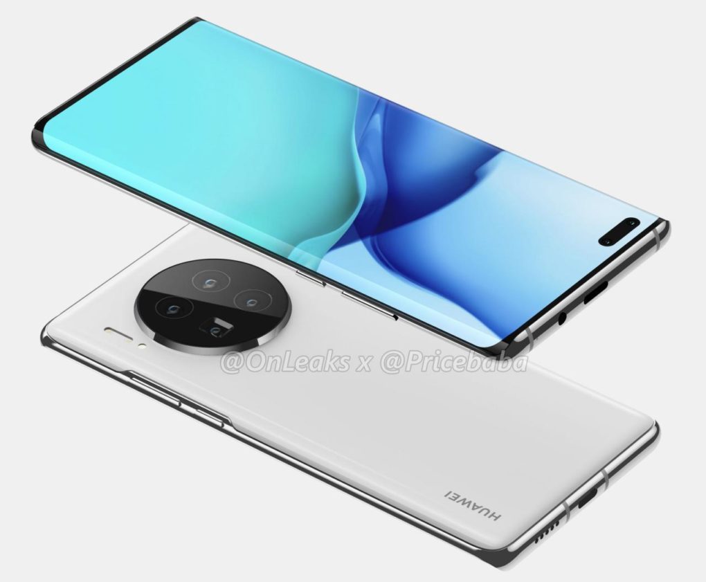 Huawei Mate 40 Pro Render