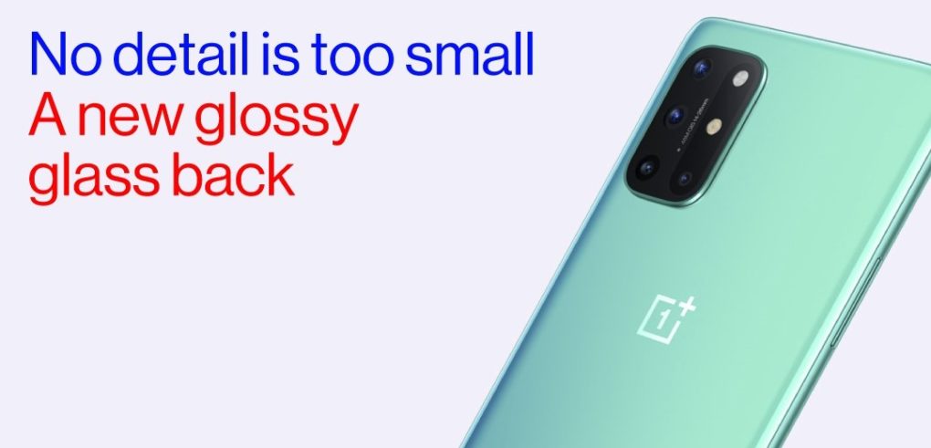 OnePlus 8T glossy Rückseite
