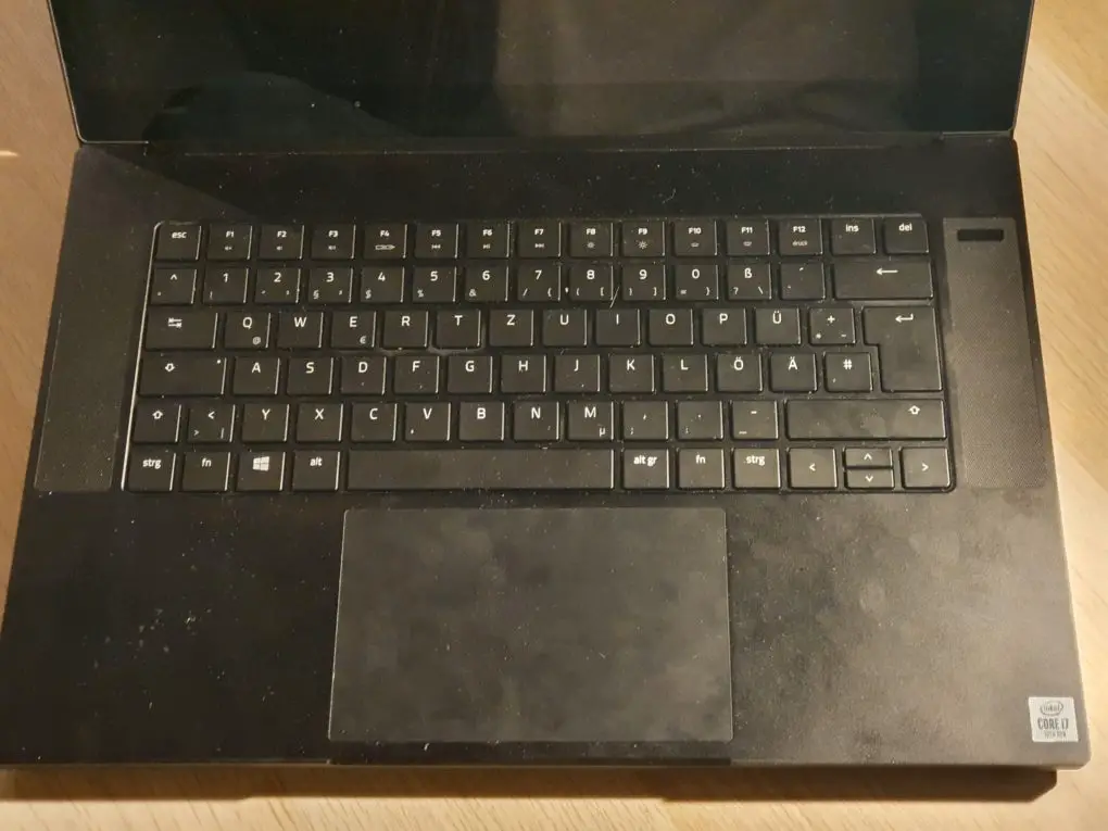Razer Blade 15 2020 keyboard