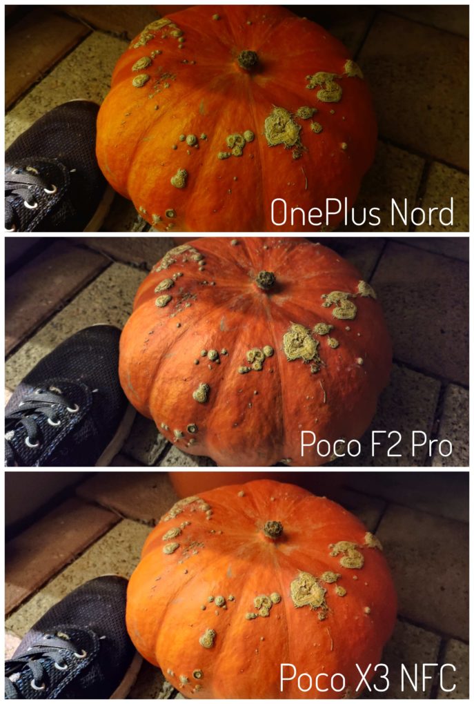 Xiaomi Poco X3 NFC camera comparison