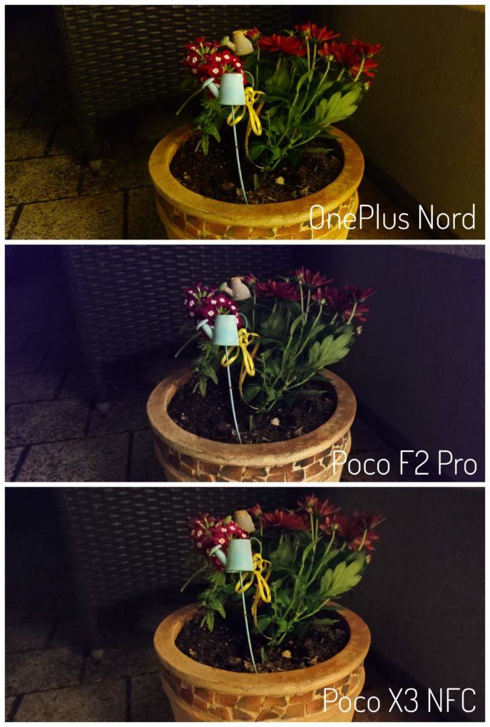 Xiaomi Poco X3 NFC camera comparison