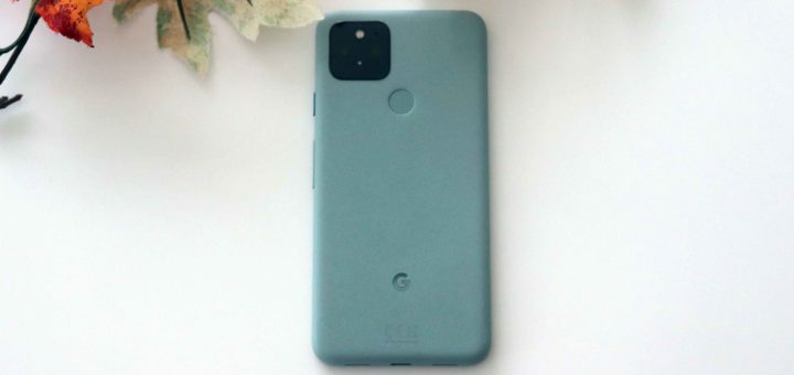 Google Pixel 5 Rückseite