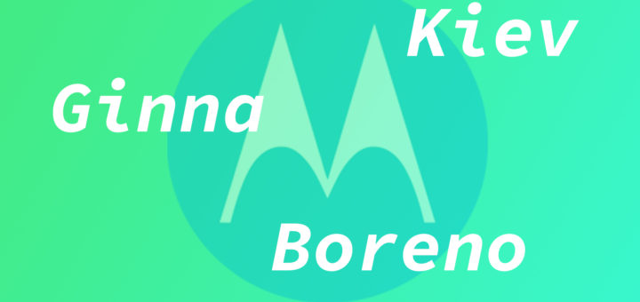 Motorola drei neue Geräte