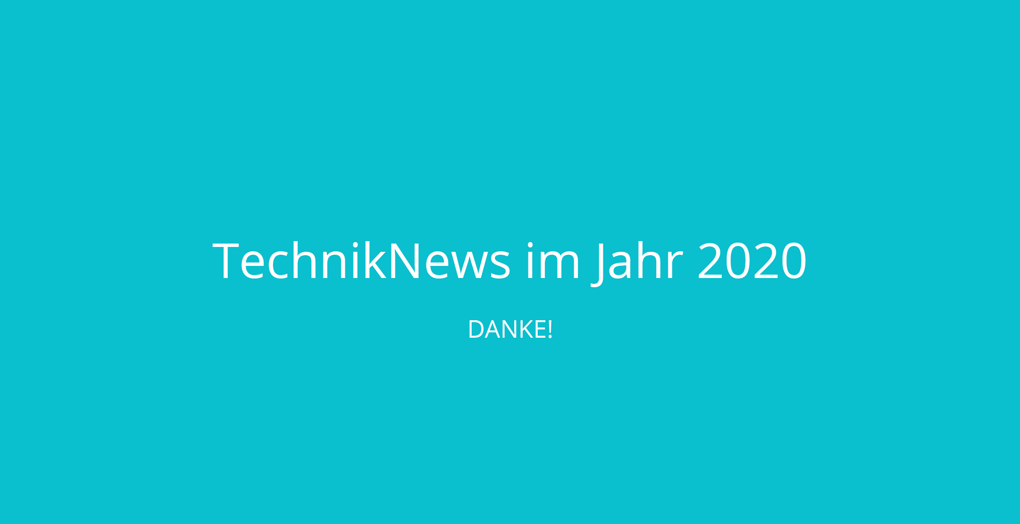 TechnikNews 2020