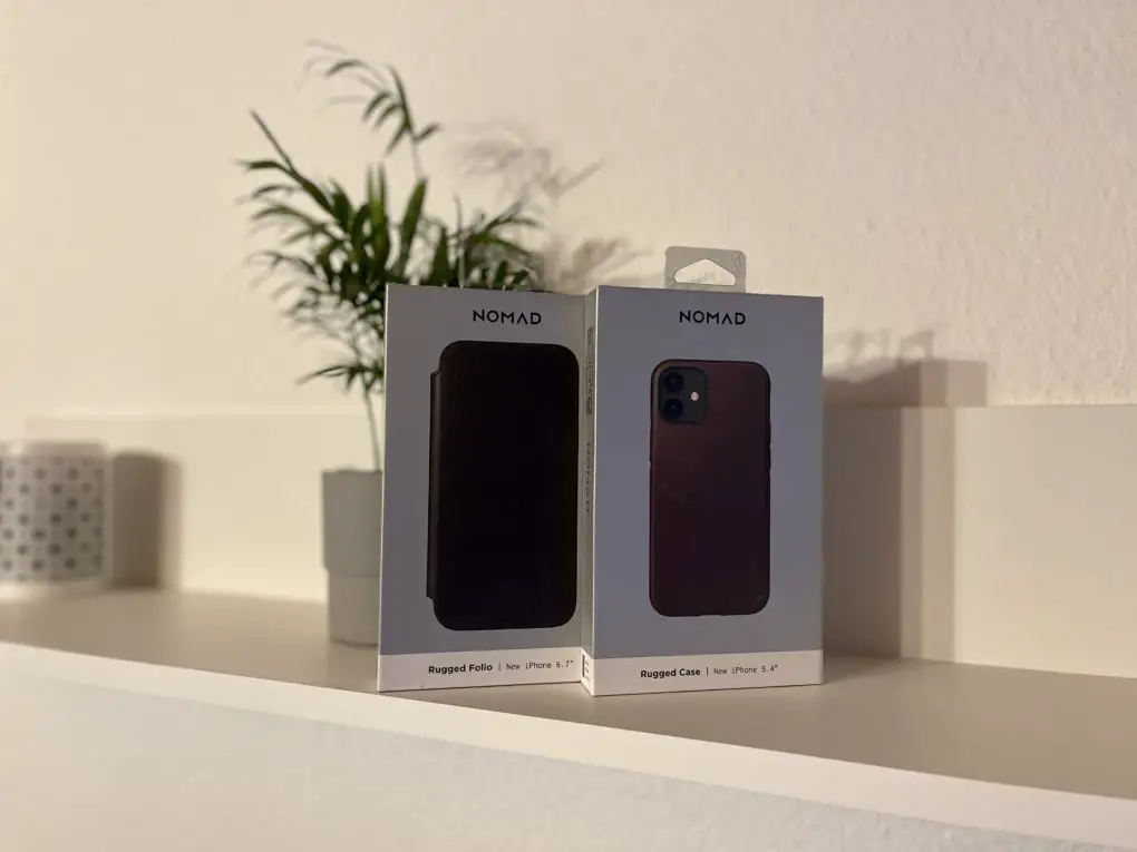 Nomad Leder Case iPhone 12 Pro Max und Mini