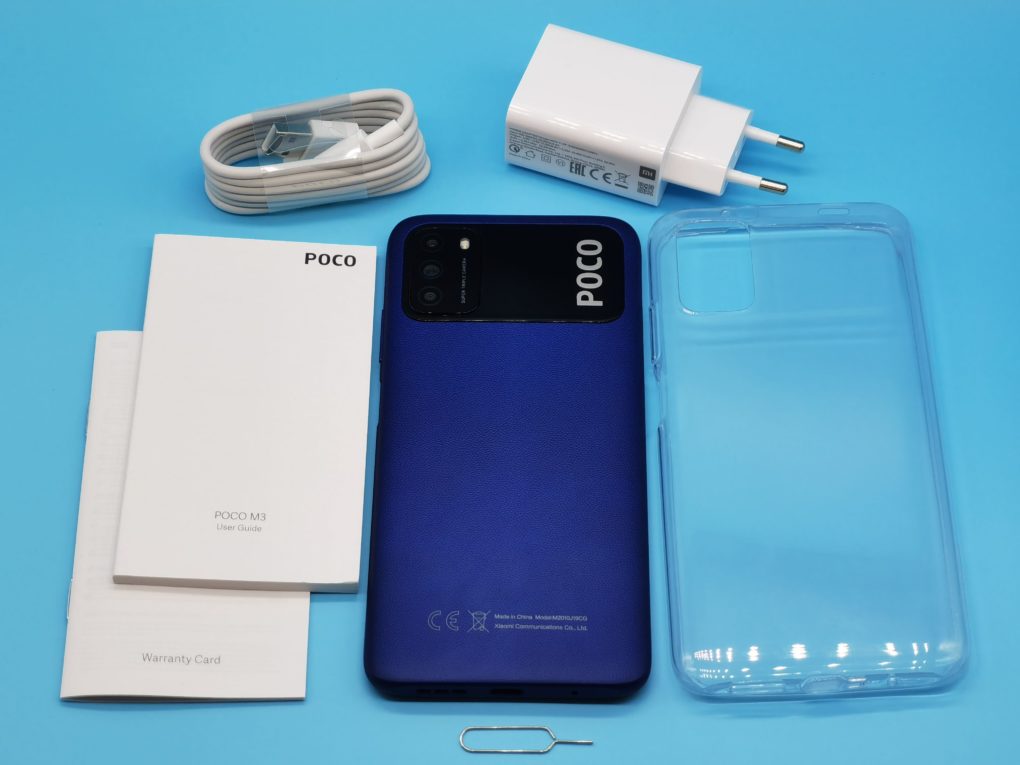 Xiaomi Poco M3 scope of delivery