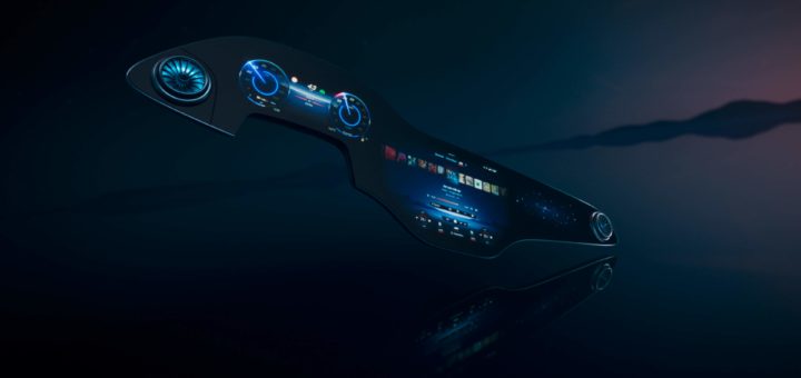 Mercedes-Benz MBUX Hyperscreen CES 2021