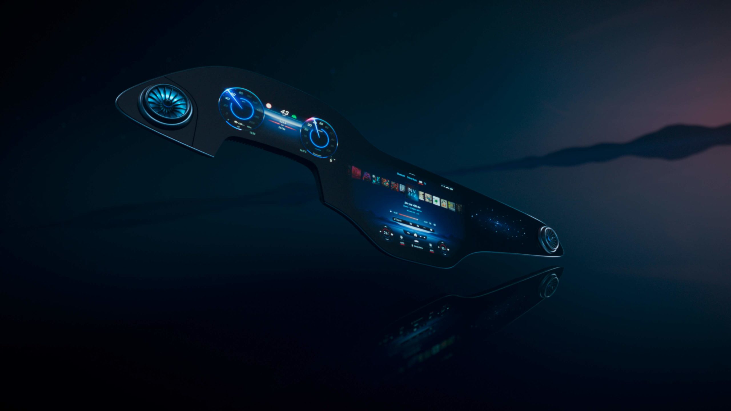 Mercedes-Benz MBUX Hyperscreen CES 2021