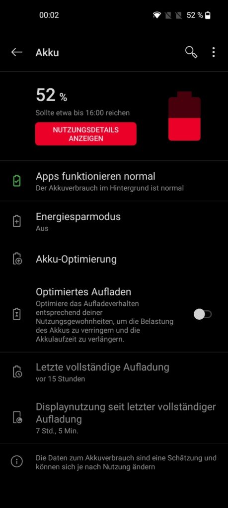 OnePlus Nord N100 Screen On Time