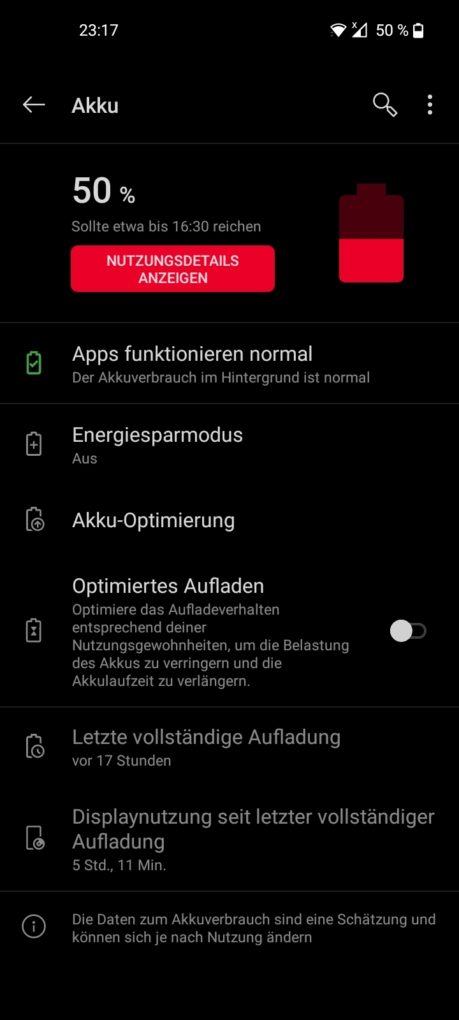 OnePlus Nord N100 Screen-On-Time