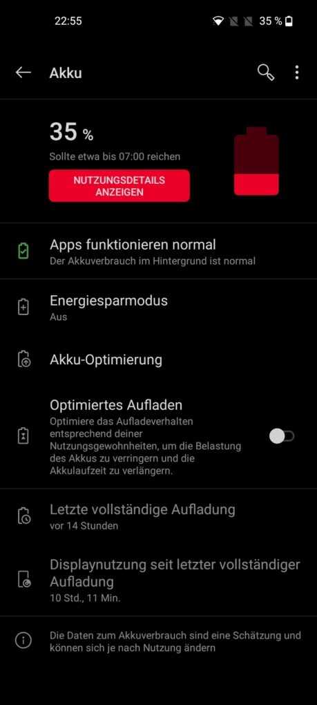 OnePlus Nord N100 Screen On Time